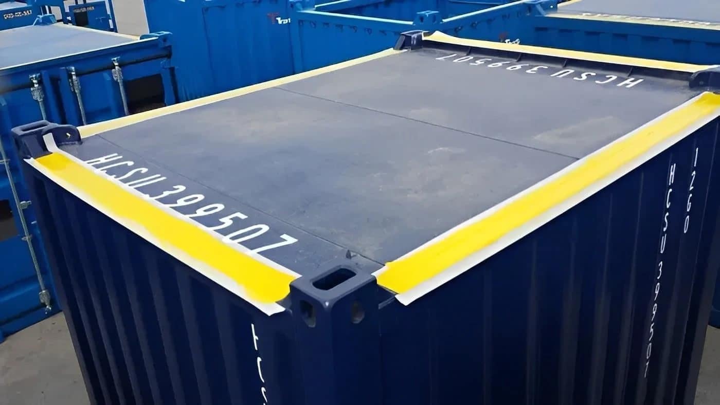 10ft DNV 2.7-1 Offshore Certified Container – Heavy-Duty Corten Steel, Stackable, Forklift-Ready - Image 3