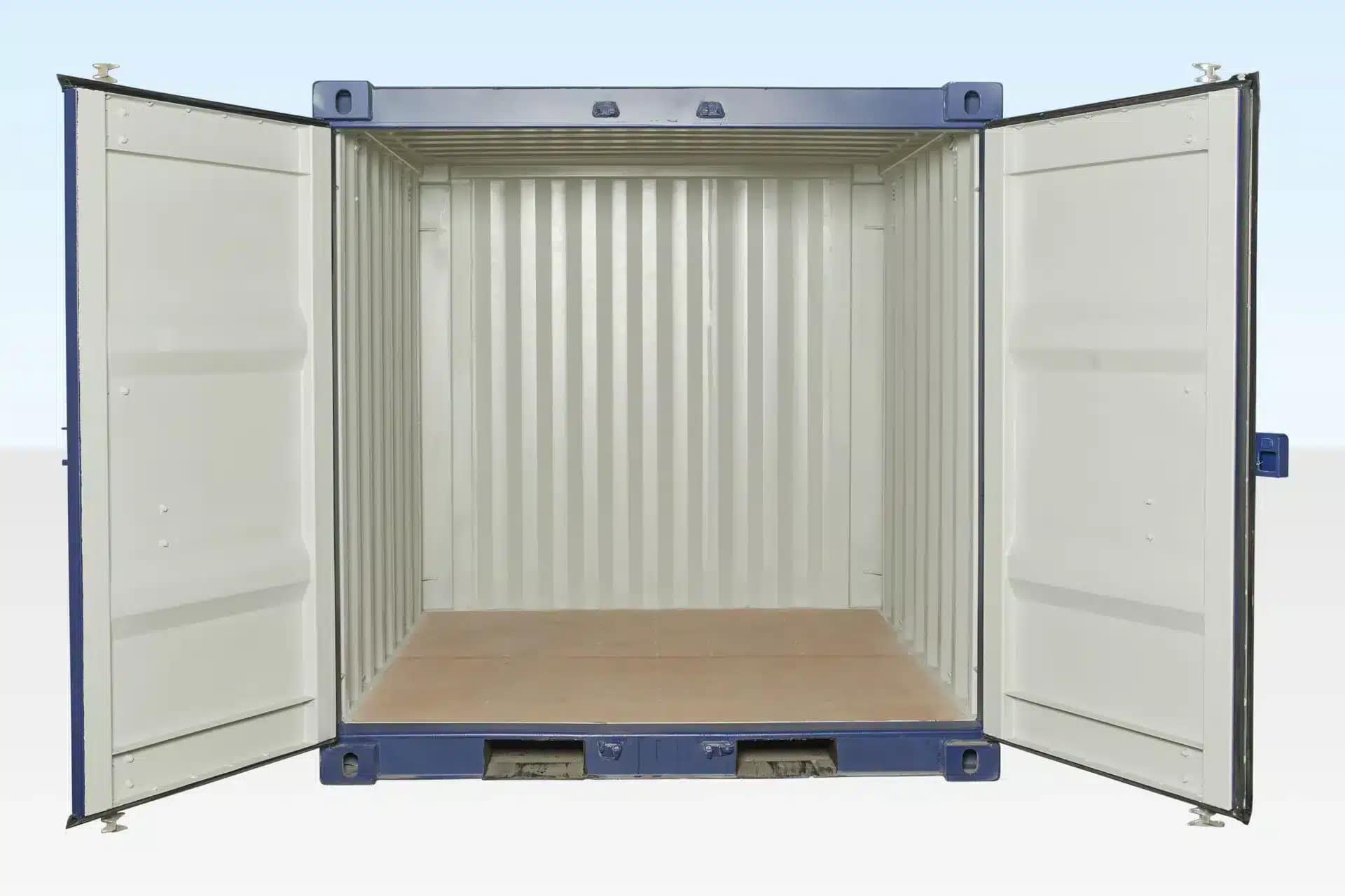 10ft Blue One Trip Shipping Container for Sale – ISO Certified - Image 5