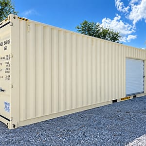 1-Trip 40-foot Shipping Container with Roll-Up Door